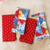 Primary Patchwork Luncheon Napkin Set of 4 - Multi