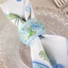 Pushkar Napkin Ring Set of 4 - Blue