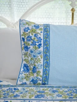 Pushkar Queen Duvet Pillowcase Set - White