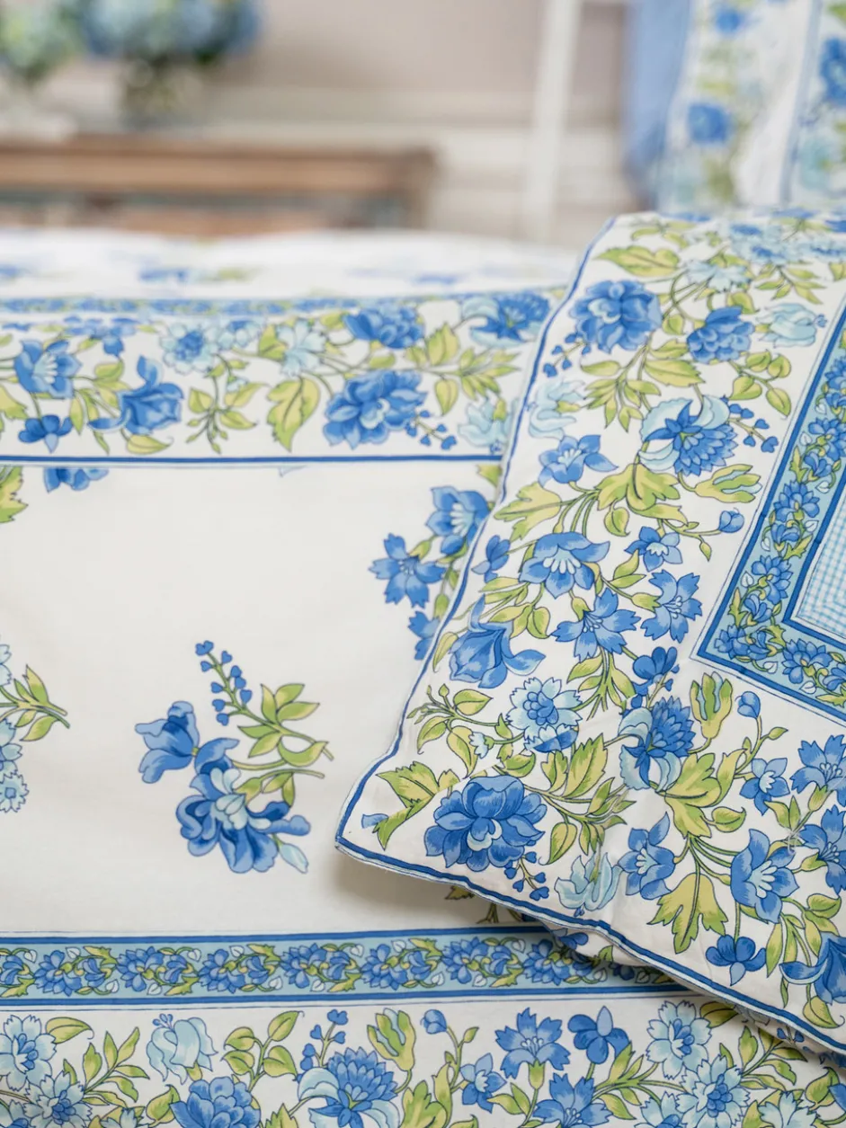 Pushkar Queen Duvet Pillowcase Set - White