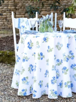 Pushkar Round Cloth - White