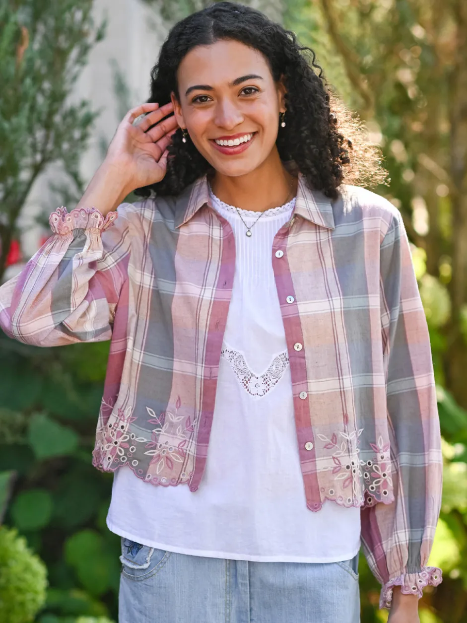 Quiet Morning Blouse - Amethyst