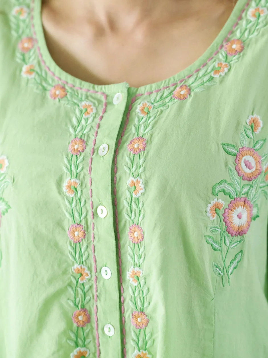 Retreat Caftan - Green