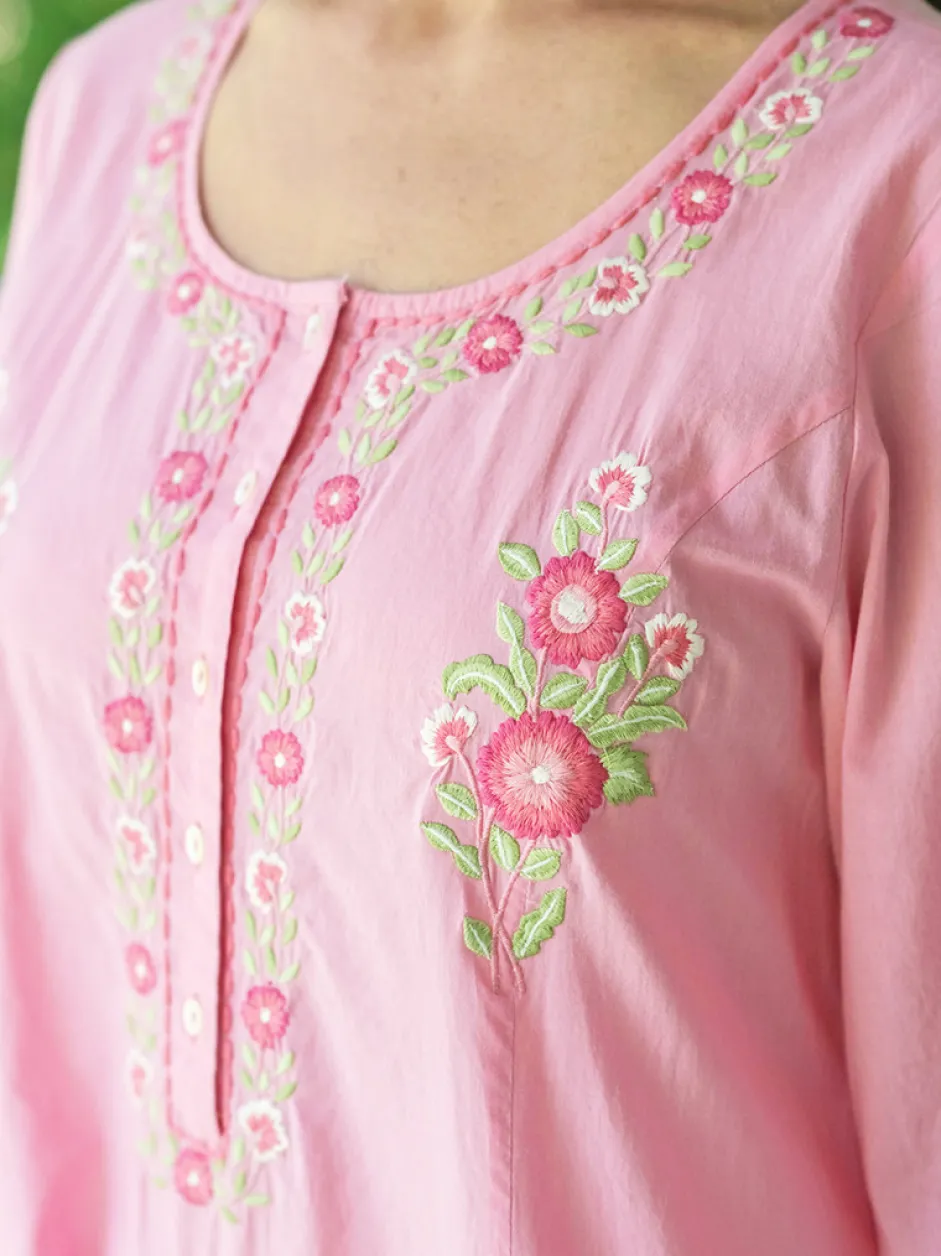 Retreat Caftan - Rose