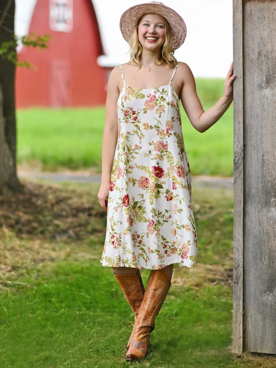 Reverie Slip Dress - Ivory