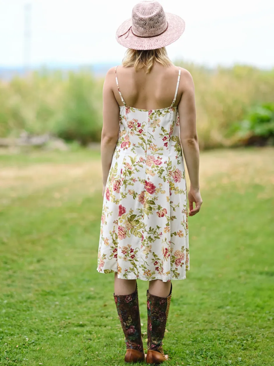 Reverie Slip Dress - Ivory