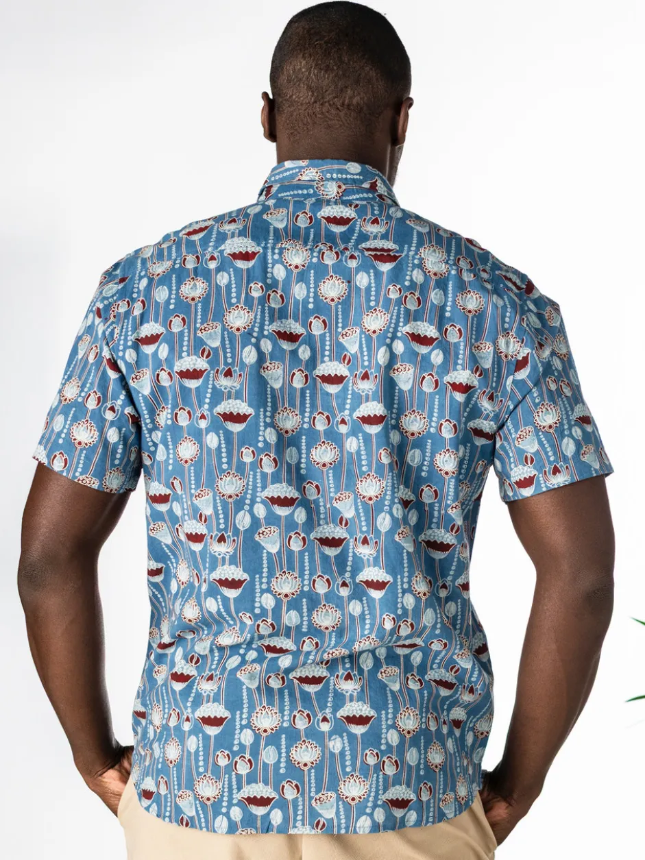 Rise Up Shirt - Indigo
