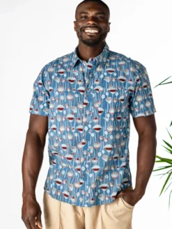 Rise Up Shirt - Indigo