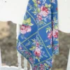 Russian Chintz Napkin Set of 4 - Blue