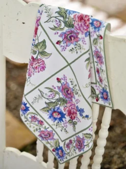 Russian Chintz Napkin Set of 4 - Ivory
