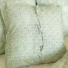Sadie Block Print Cushion Cover - Sage
