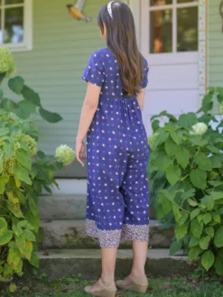 Seascape Jumpsuit - Navy