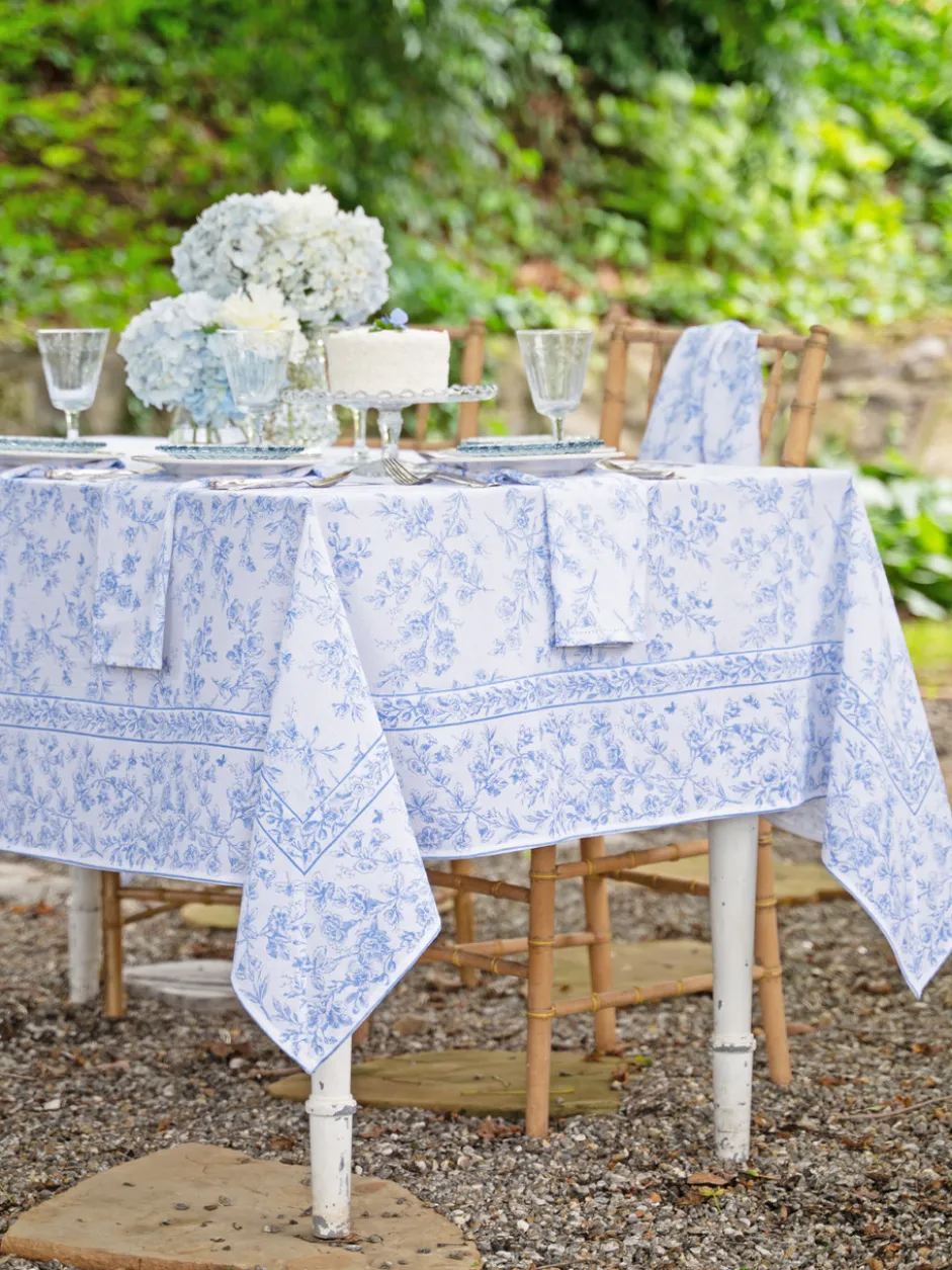 Secret Garden Tablecloth - Periwinkle