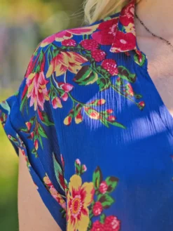 Sikkim Blouse - Blue