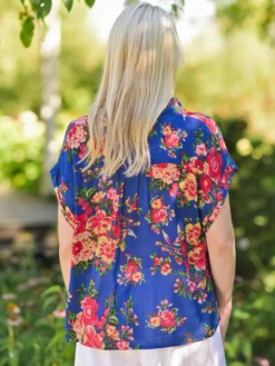 Sikkim Blouse - Blue