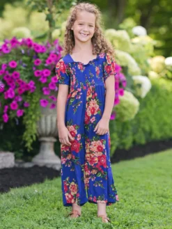 Sikkim Kids Jumpsuit - Blue