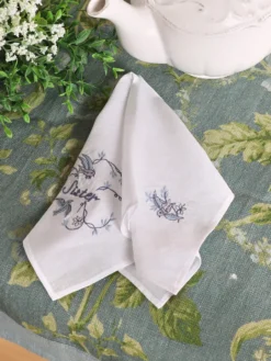Sister Embroidered Envelope Hankie