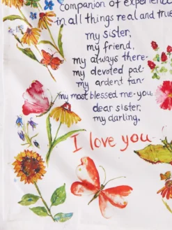 Sister Garden Tea Towel