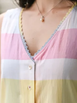 Spring Check Dress - Multi