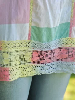 Spring Check Tunic - Multi