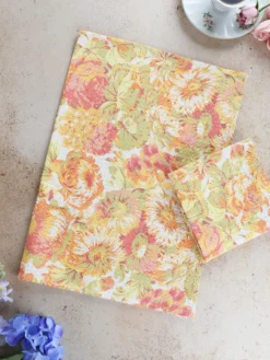 Spring Gathering Tea Towel Set of 2 - Sorbet