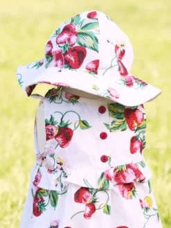 Strawberry Sorbet Baby Sunhat