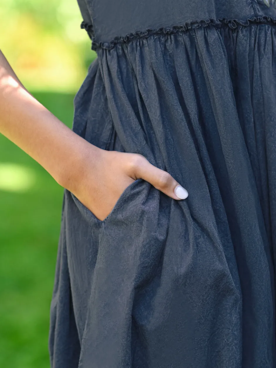 Summer Hour Dress - Sunwashed Navy