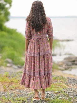 Sunday Rose Prairie Dress - Amethyst