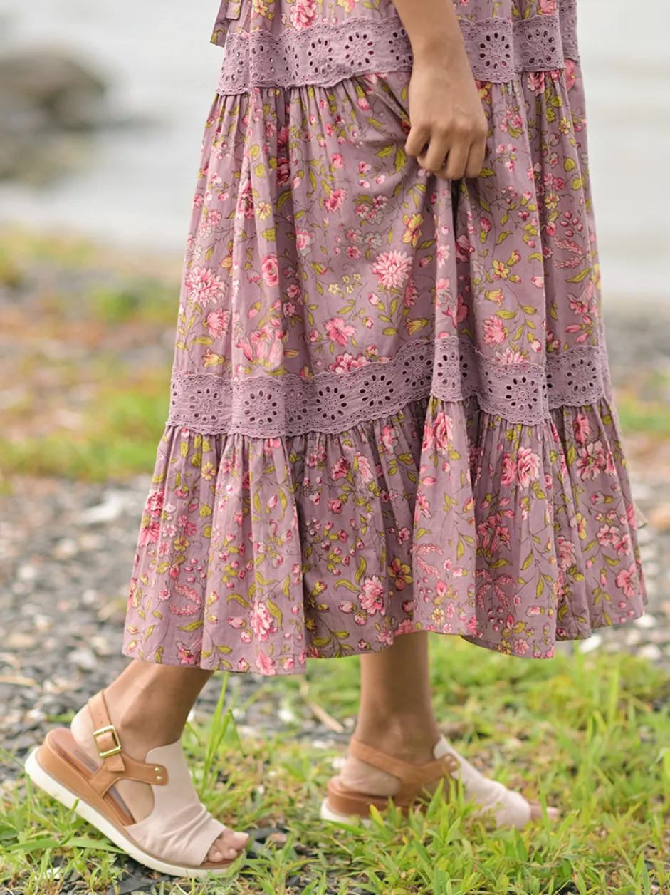 Sunday Rose Prairie Dress - Amethyst