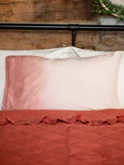 Sunset Dream Pillowcase Set of 2 - Old Rose