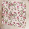 Sweet Pea Ruffle Tea Towel Set of 2 - Rose