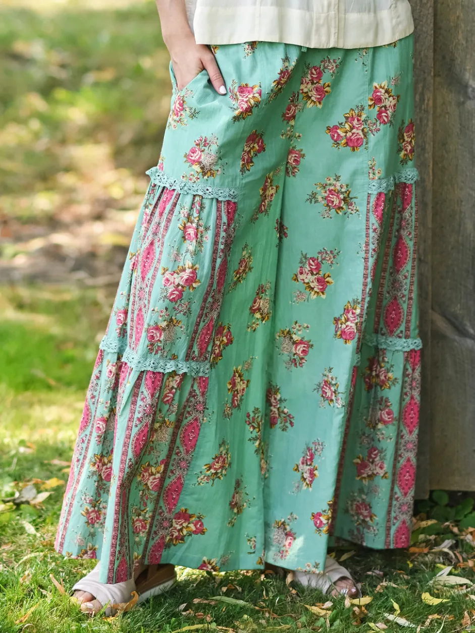 Tallulah Pant - Aqua