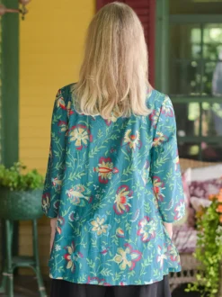 Tatiana Tunic - Dark Teal