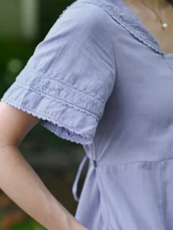 Teatime Dress - Periwinkle