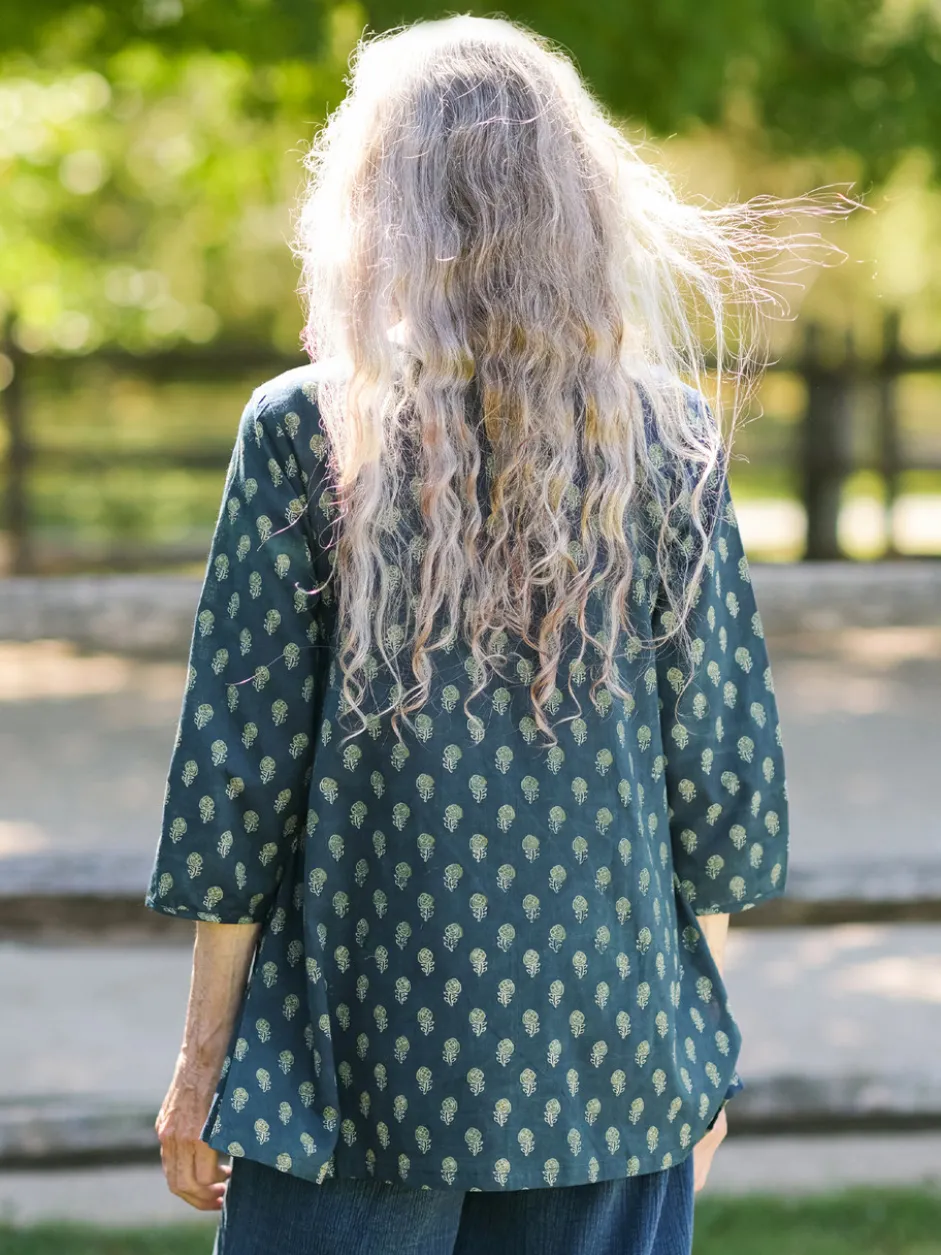 The Artist Tunic - Indigo