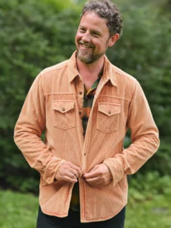 The Grove Corduroy Jacket - Pumpkin