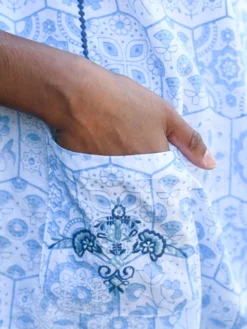 Tile Artist Smock - White