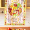 Tomatoes Watercolor Tea Towel