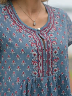 Total Hippie Indigo Tunic - Indigo