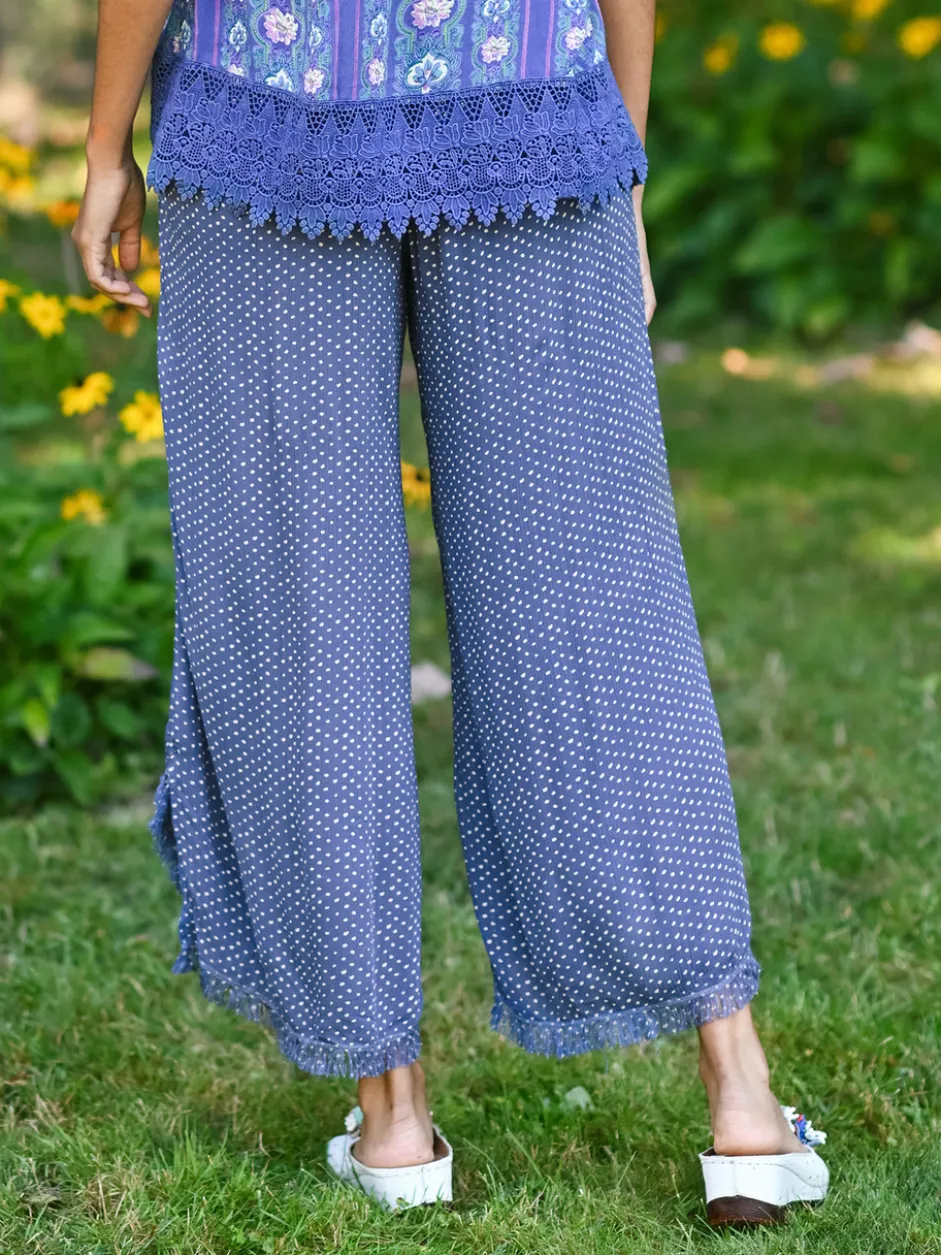 Tuscan Dot Pant - Blue