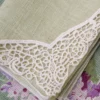 Versailles Linen Napkin Set of 4 - Sage