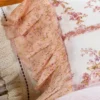 Victoriana Pillowcase - Antique Rose