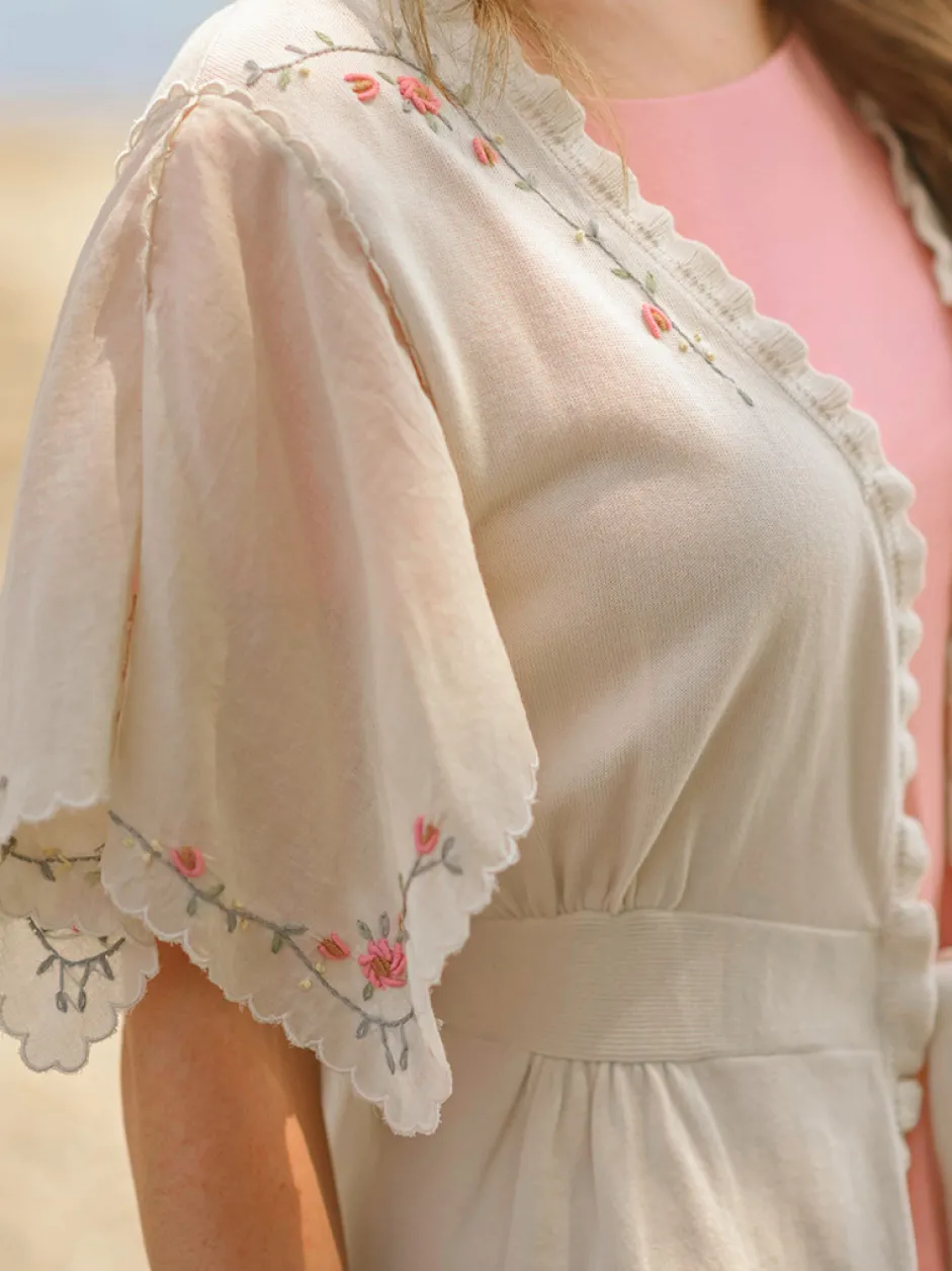 Vintage Love Sweater - Ecru