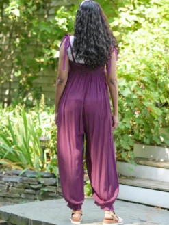 Weslie Jumpsuit - Plum
