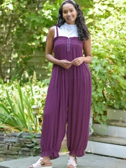Weslie Jumpsuit - Plum