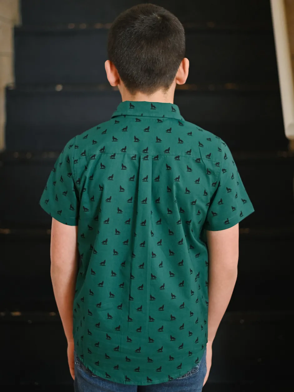 Wolf Spirit Kids Shirt