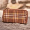Zipper Wallet - Dickens Plaid